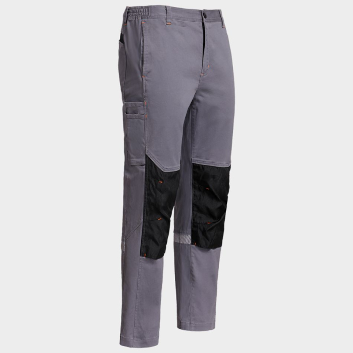 MELBOURNE STRETCH, Pantaloni în talie din bumbac cu elastan, 270 g/mp, genunchi ranforsați [6]