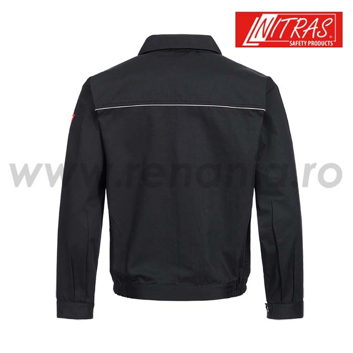 MOTION TEX LIGHT, Jachetă de lucru din țesătură diagonal, 65% poliester și 35% bumbac, 245 g/mp [4]