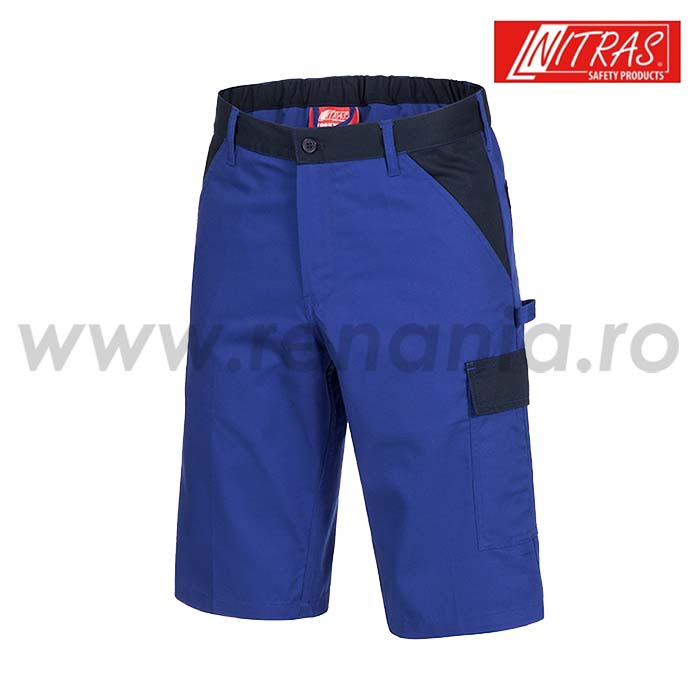 MOTION TEX LIGHT, Pantaloni scurți de lucru din țesătură diagonal, 65% poliester și 35% bumbac, 245 g/mp [3]