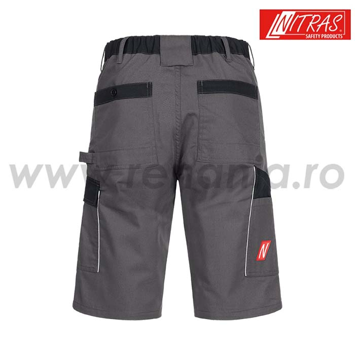 MOTION TEX LIGHT, Pantaloni scurți de lucru din țesătură diagonal, 65% poliester și 35% bumbac, 245 g/mp [6]