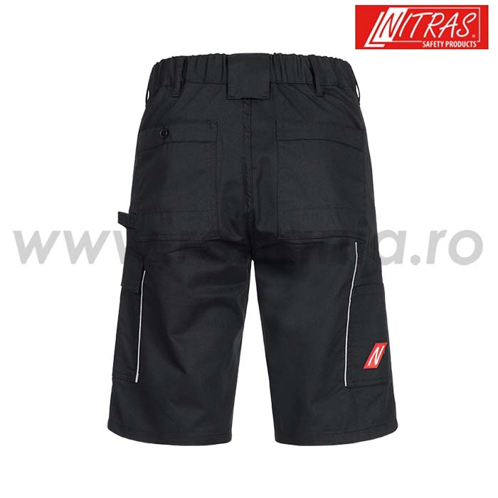 MOTION TEX LIGHT, Pantaloni scurți de lucru din țesătură diagonal, 65% poliester și 35% bumbac, 245 g/mp [2]