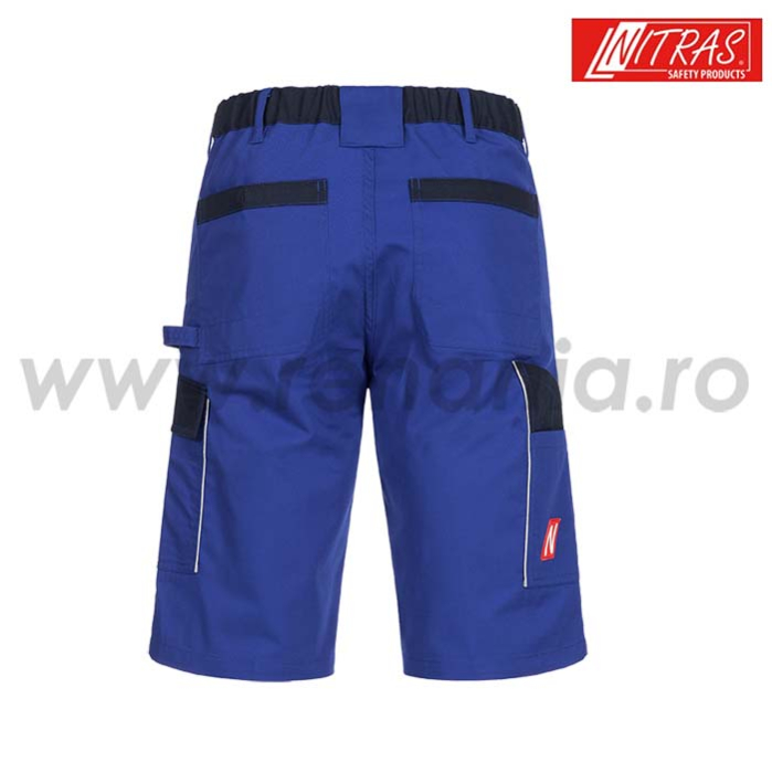 MOTION TEX LIGHT, Pantaloni scurți de lucru din țesătură diagonal, 65% poliester și 35% bumbac, 245 g/mp [4]