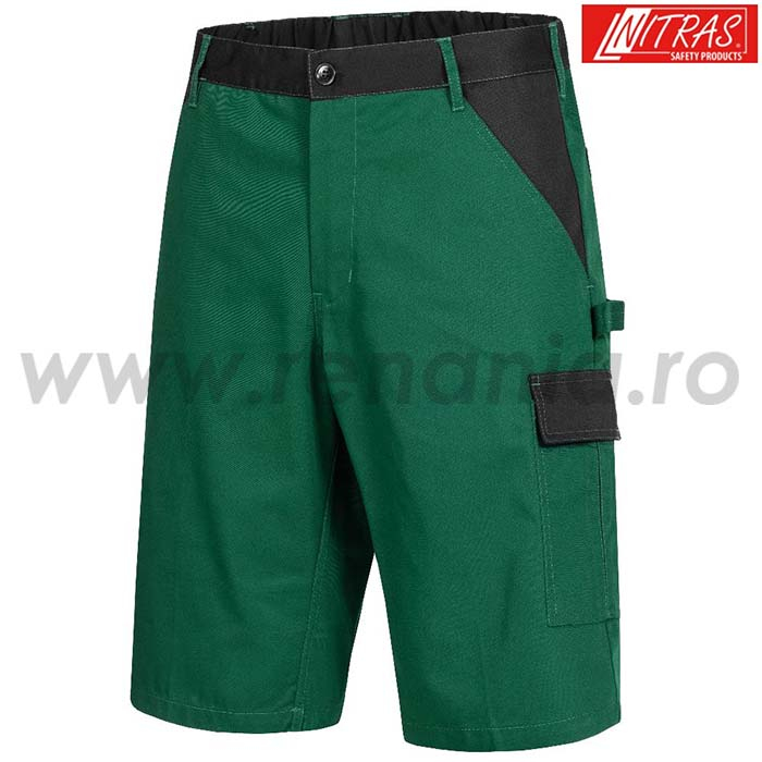 MOTION TEX LIGHT, Pantaloni scurți de lucru din țesătură diagonal, 65% poliester și 35% bumbac, 245 g/mp [7]