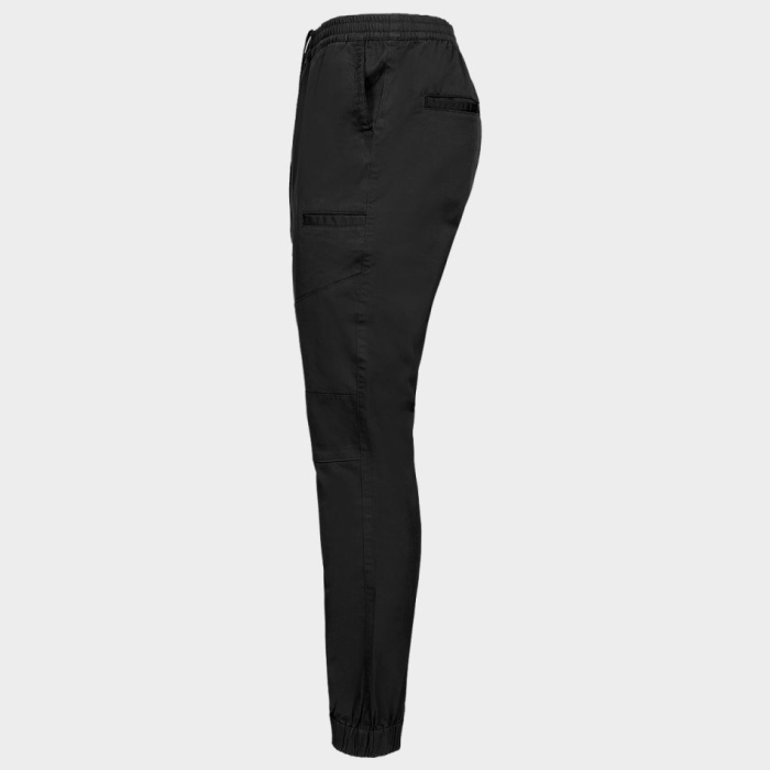 MOVE, Pantaloni în talie tip jogger din bumbac, 135 g/mp [4]