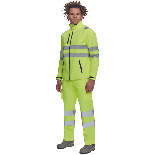 MURCIA HV SOFTSHELL, Jachetă reflectorizantă din poliester [5]