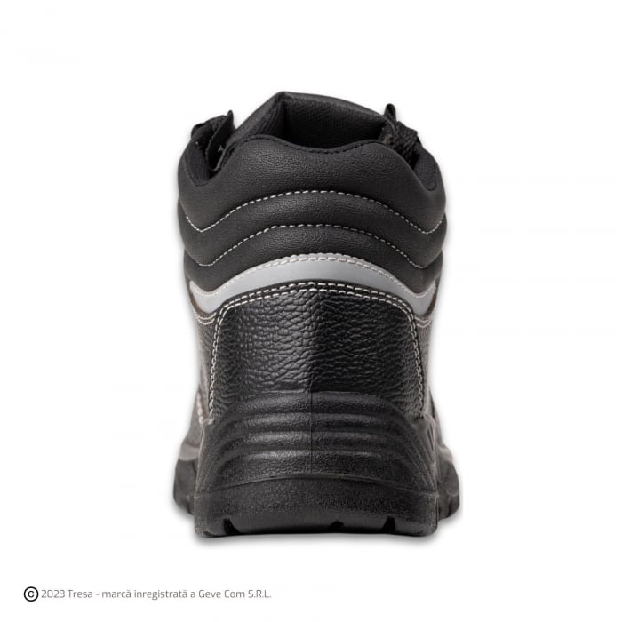 NACRITE HIGH S1P, Bocanci de protecție din piele șpalt, bombeu metalic, lamelă antiperforație, talpă SRC [3]