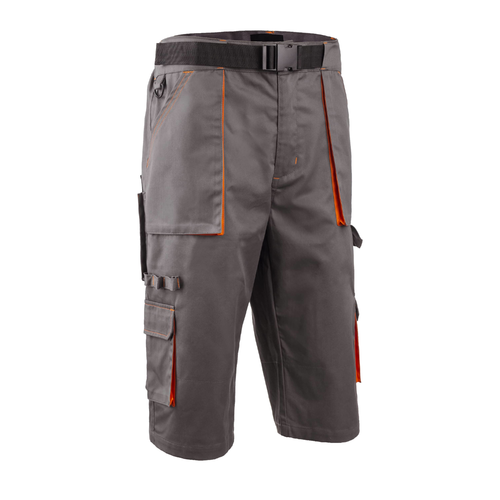 NAVY/PADDOCK II, Bermude lungi din twill bumbac-poliester, 245 g/mp [5]