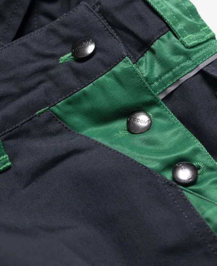 NEON, Pantaloni cu pieptar de lucru din tercot canvas, 270 g/mp [7]