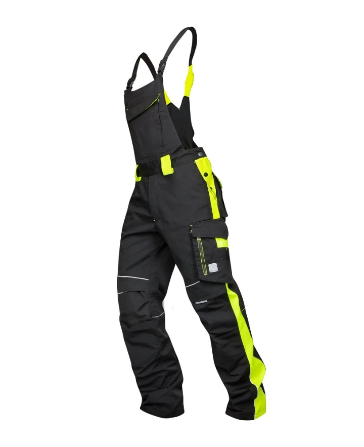 NEON, Pantaloni de iarnă cu pieptar din poliester și bumbac, 270 g/mp, căptușeală din fleece periat 190 g/mp [2]