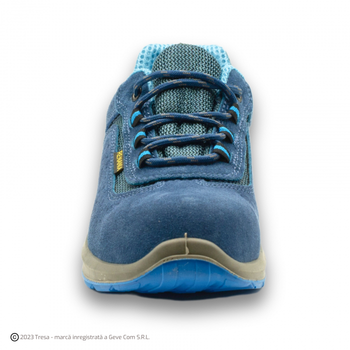 NEW ASHTON S1, Pantofi de protecție din piele velur cu bombeu compozit, talpă SRC [2]