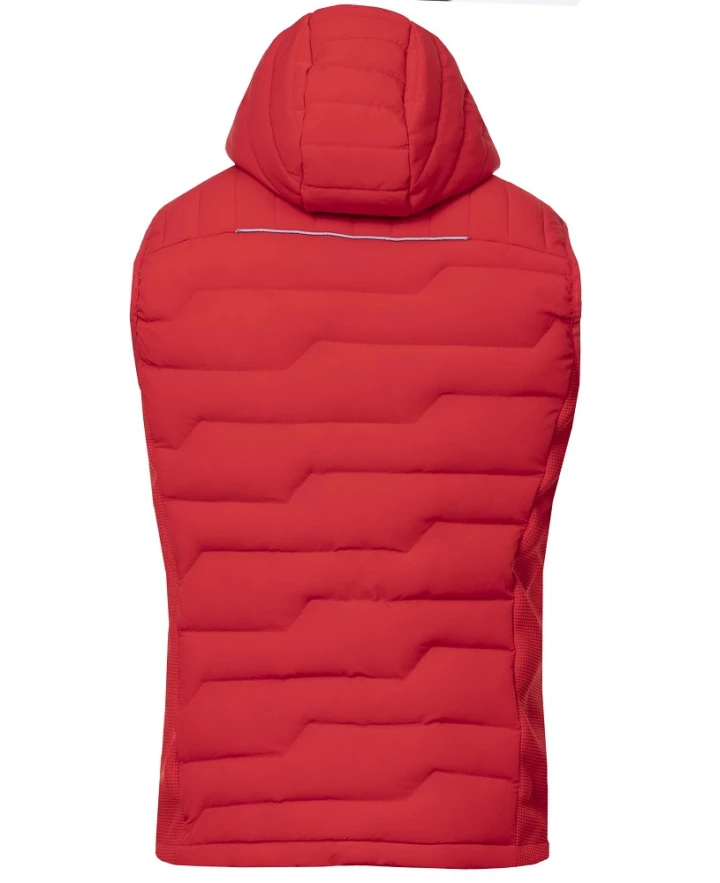 NYPAXX, Vestă de iarnă cu glugă din nylon/spandex, 410 g/mp, umplutură din poliester [5]