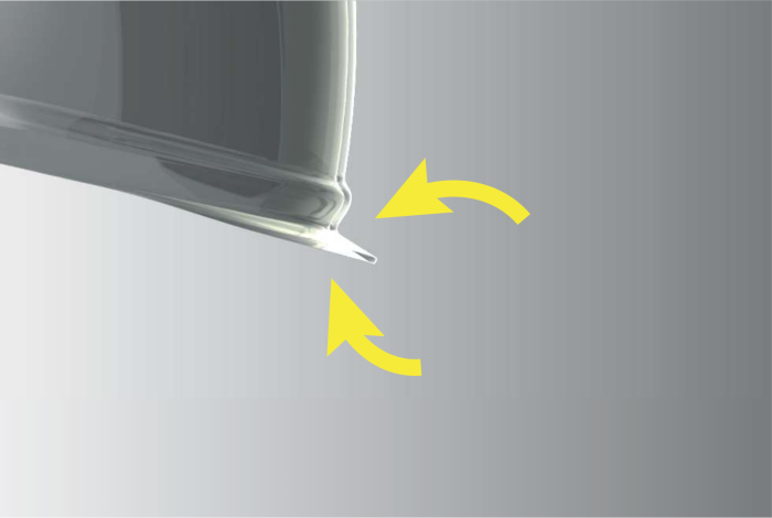 ONYX2, Cască de protecție cu calotă dublă și vizieră integrată, calotă din ABS, suspensie textilă cu fixare în 6 puncte, reglare cu buton de strângere, 775 g [3]