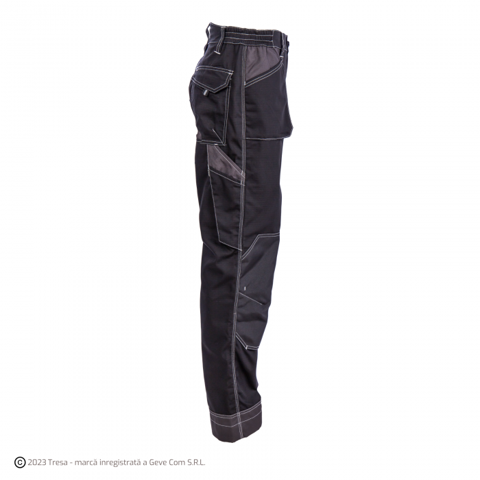 OROSI, Pantaloni în talie din Ripstop cu întărituri Oxford, protecție genunchi, 240 g/mp [2]