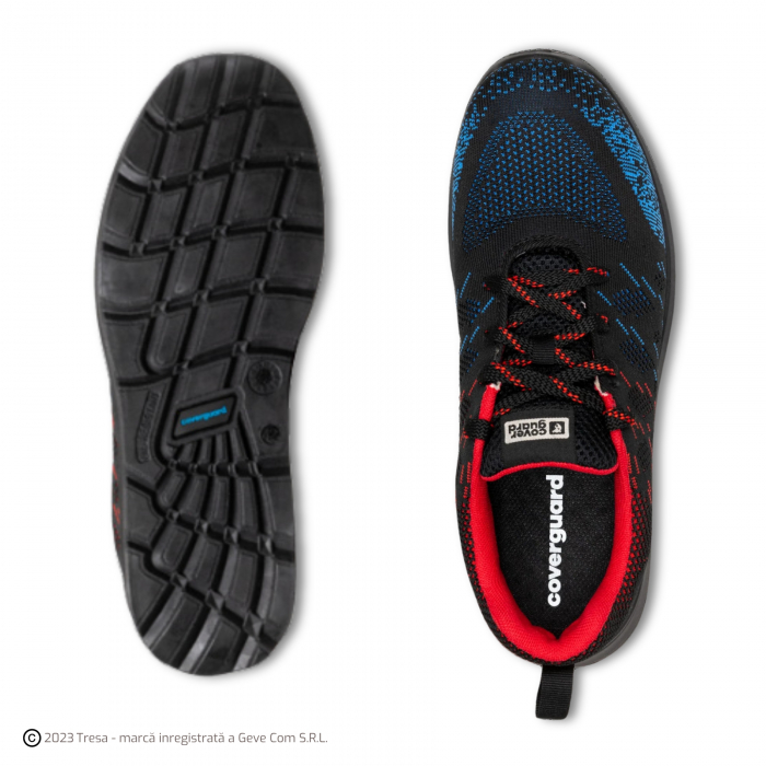 OTAVITE S1P, Pantofi de protecție din țesătură ventilată, bombeu metalic și lamela antiperforatie, talpă SRC [2]