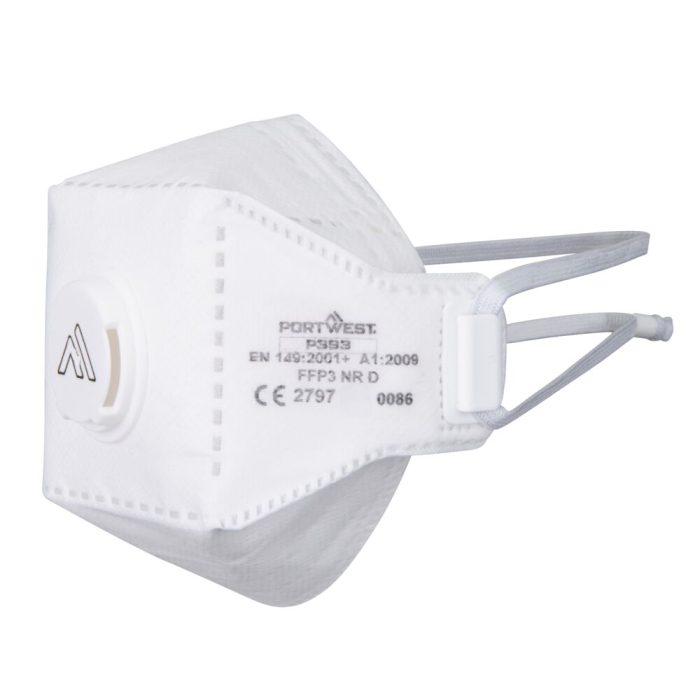 P393, Semi-mască filtrantă FFP3 EAGLE PRO pliabilă cu supapă din polipropilenă [2]