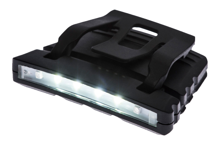 PA72, Lanternă LED pentru șapcă reîncărcabilă USB din ABS, 100 lumeni [2]