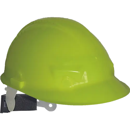 PALLADIO ADVANCED HI-VIS, Cască de protecție, calotă din plastic, suspensie textilă cu fixare în 6 puncte, reglare automată [1]