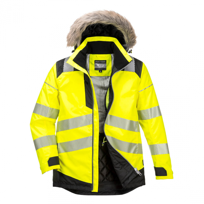 PW369 PARKA HI-VIS, Jacheta de iarnă din poliester Fibra Oxford 300D, 190 g/mp, căptușeala termică 200 g/mp [4]