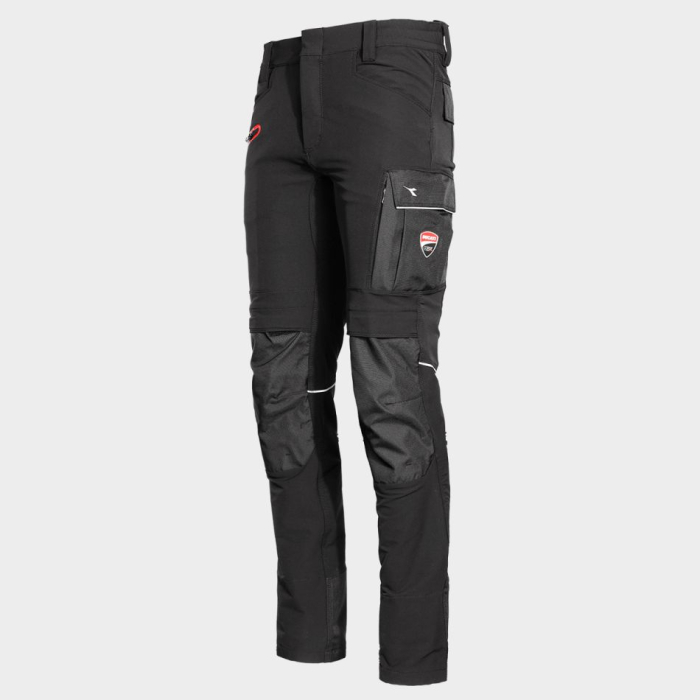 PERFORMANCE DUCATI, Pantaloni în talie din poliamidă și poliester, 230 g/mp [3]