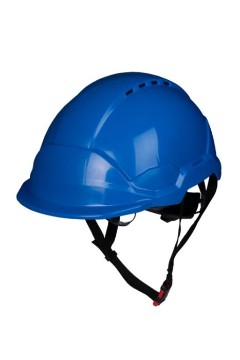 PHOENIX WIND, Cască de protecție ventilată, calotă din ABS, suspensie din polietilenă cu chingi textile (6 puncte), reglare rapidă cu rotiță (Ratchet) [4]