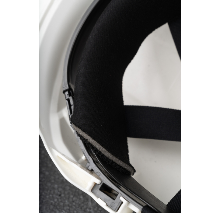 PHOENIX WIND DARK LENS, Cască de protecție ventilată cu ochelari integrați, calotă din ABS, suspensie din polietilenă cu chingi textile (6 puncte), reglare rapidă cu rotiță (Ratchet) [3]