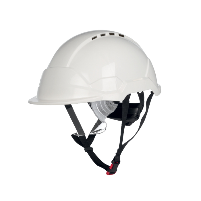 PHOENIX WIND CLEAR LENS, Cască de protecție ventilată cu ochelari integrați, calotă din ABS, suspensie din polietilenă cu chingi textile (6 puncte), reglare rapidă cu rotiță (Ratchet) [6]