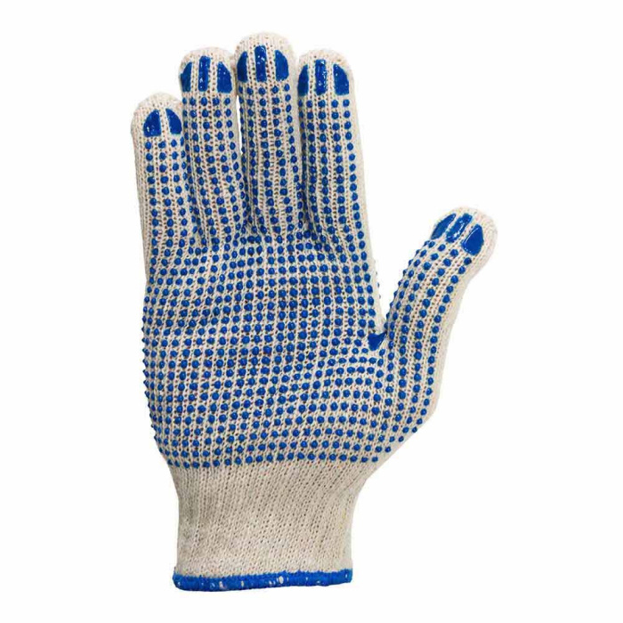 RENANIA PICOU DUBLU, Mănuși de protecție riscuri minime din tricot din fibre mixte cu aplicații din PVC pe ambele fețe [2]