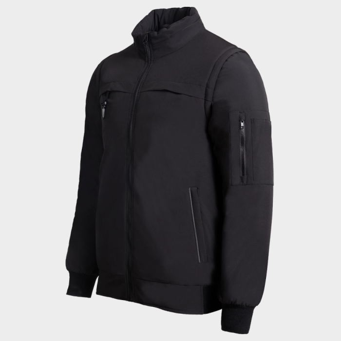 PILOT PRO, Jachetă de lucru tip softshell din poliester cu mâneci detașabile [3]