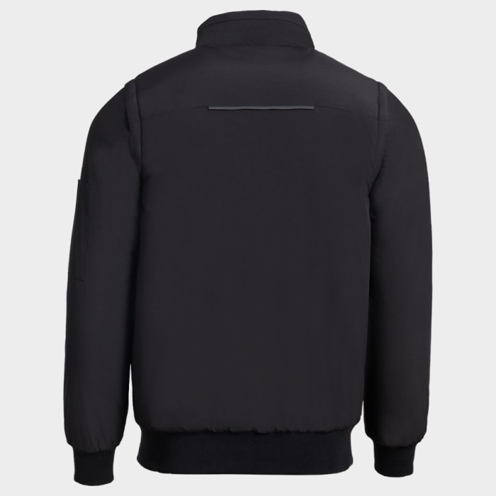 PILOT PRO, Jachetă de lucru tip softshell din poliester cu mâneci detașabile [2]