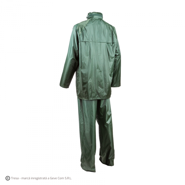PLUVIO, Costum de protecție impermeabil din poliester acoperit cu PVC, cusături lipite, 200 g/mp [12]
