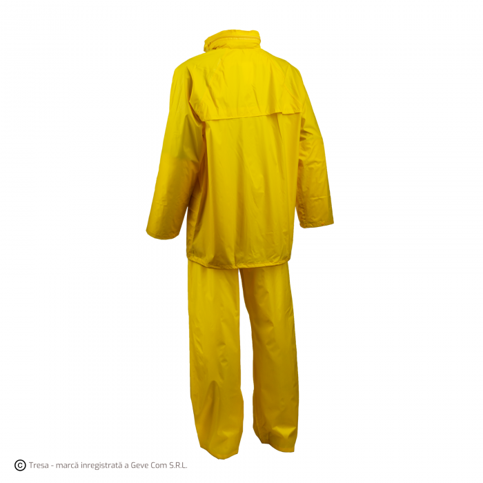 PLUVIO, Costum de protecție impermeabil din poliester acoperit cu PVC, cusături lipite, 200 g/mp [6]