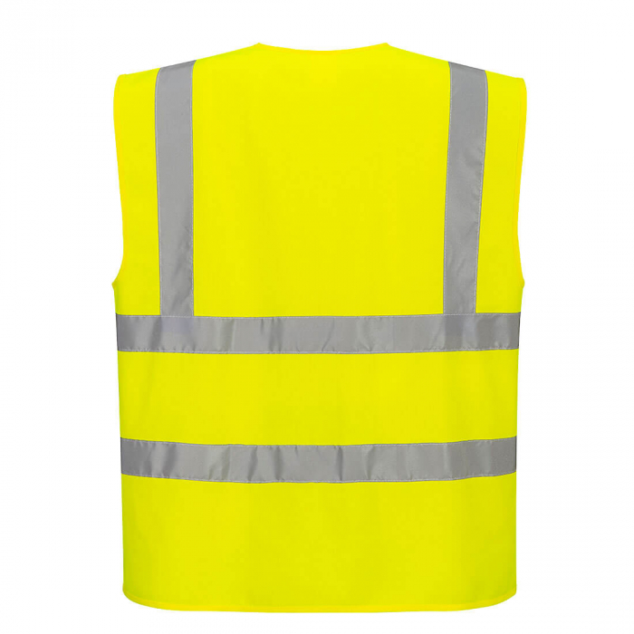 PORTWEST C375, Vestă reflectorizantă Hi-Vis cu bretele, din poliester tricotat 124 g/mp [5]