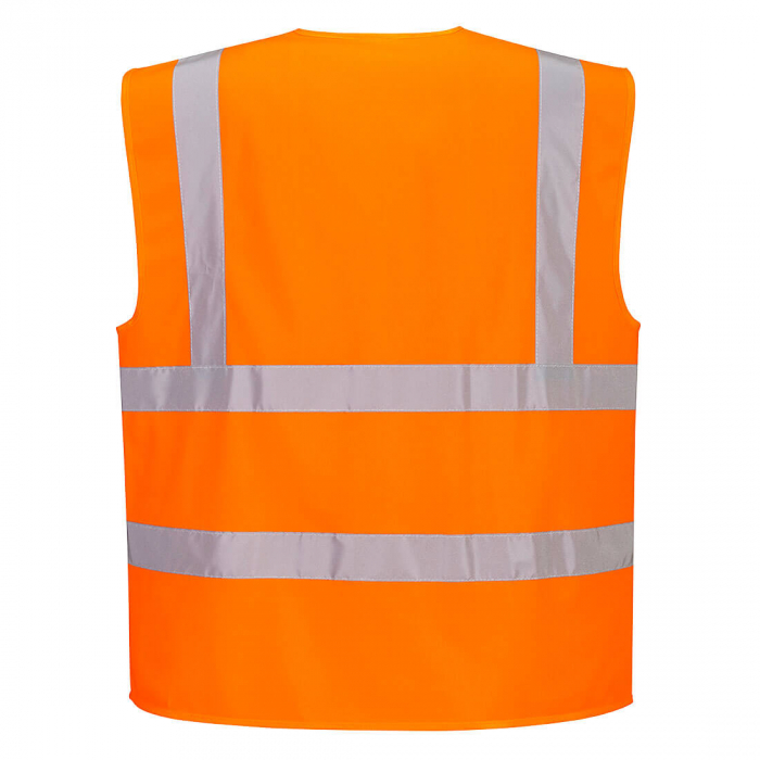 PORTWEST C375, Vestă reflectorizantă Hi-Vis cu bretele, din poliester tricotat 124 g/mp [2]