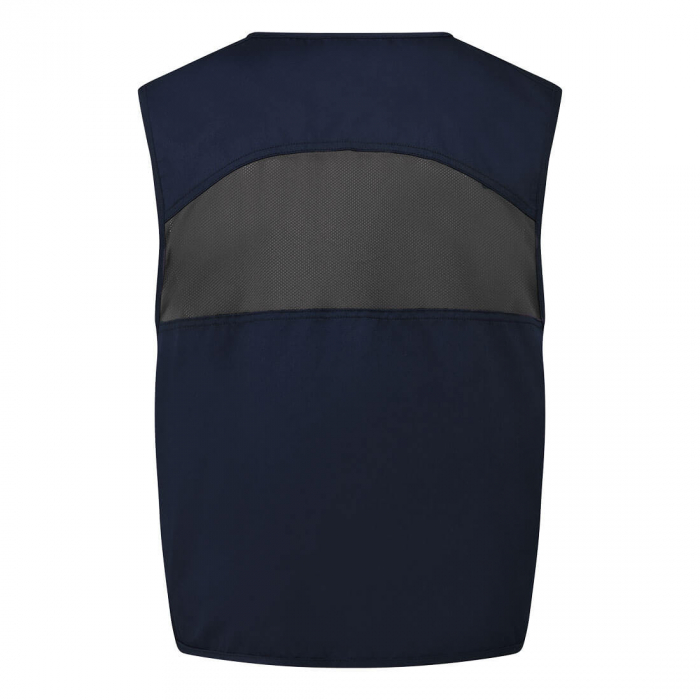 PORTWEST C704, Vestă de lucru cu multiple buzunare, panouri de plasă, 65% poliester / 35% bumbac, 210g [6]