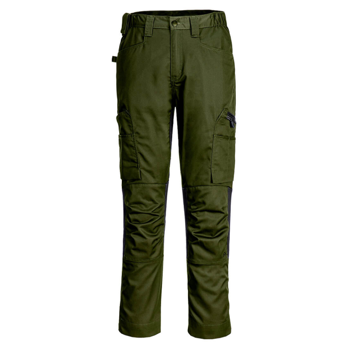 PORTWEST CD881 WX2, Pantaloni Eco Stretch Trade din poliester reciclat și bumbac, 245 g/mp [13]