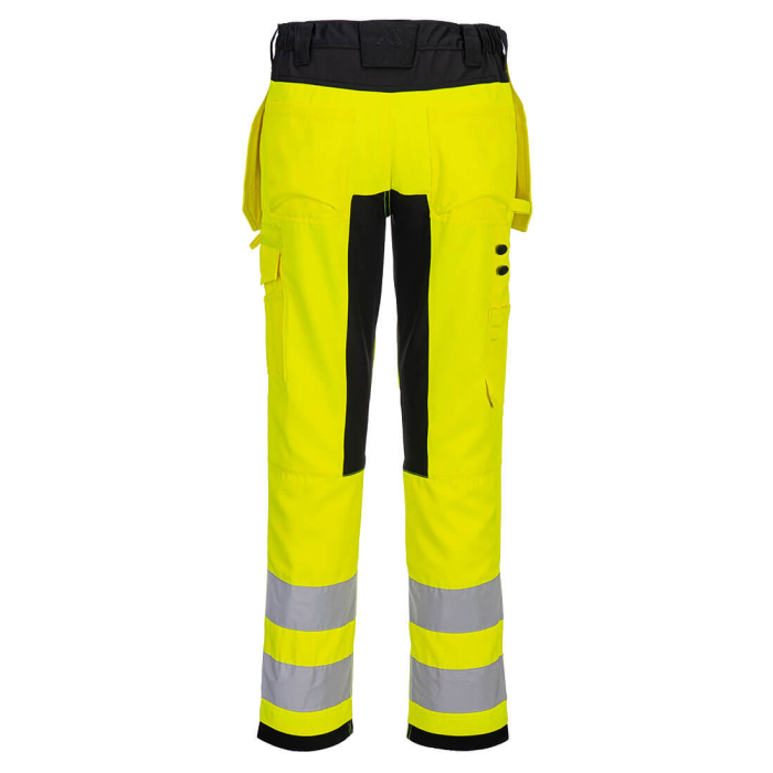 PORTWEST CD889 WX2, Pantaloni Stretch Hi-Vis cu buzunar holster, din poliester reciclat și bumbac, 245 g/mp [5]
