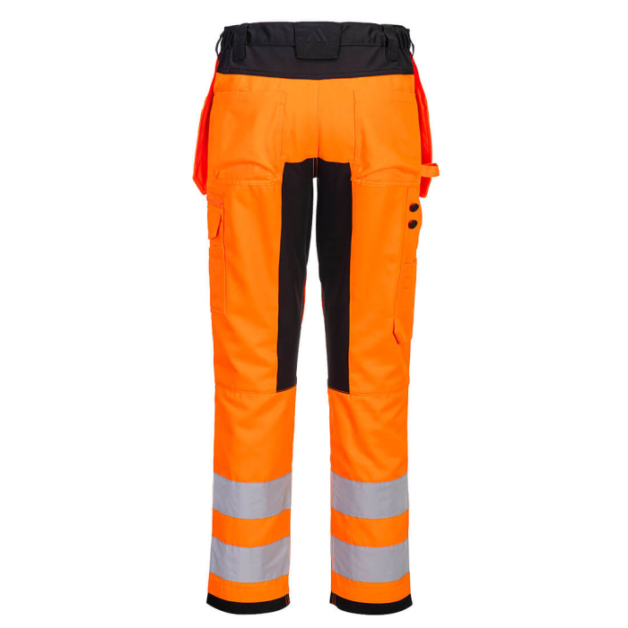 PORTWEST CD889 WX2, Pantaloni Stretch Hi-Vis cu buzunar holster, din poliester reciclat și bumbac, 245 g/mp [2]