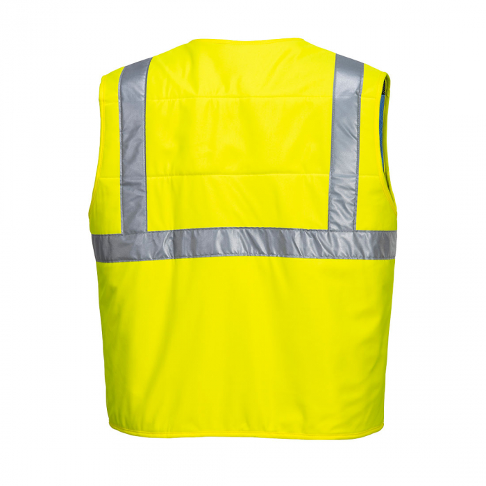 PORTWEST CV02, Vesta de răcire Hi-Vis, din poliester tricot 120 g/mp, căptușeală plasă 60 g/mp, umplutură bambus și PVA 330 g/mp [5]