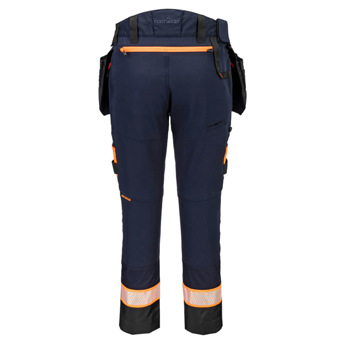 PORTWEST DX4 - 440, Pantaloni de lucru cu buzunare holster detașabile, din poliester și elastan, 270 g/mp [11]
