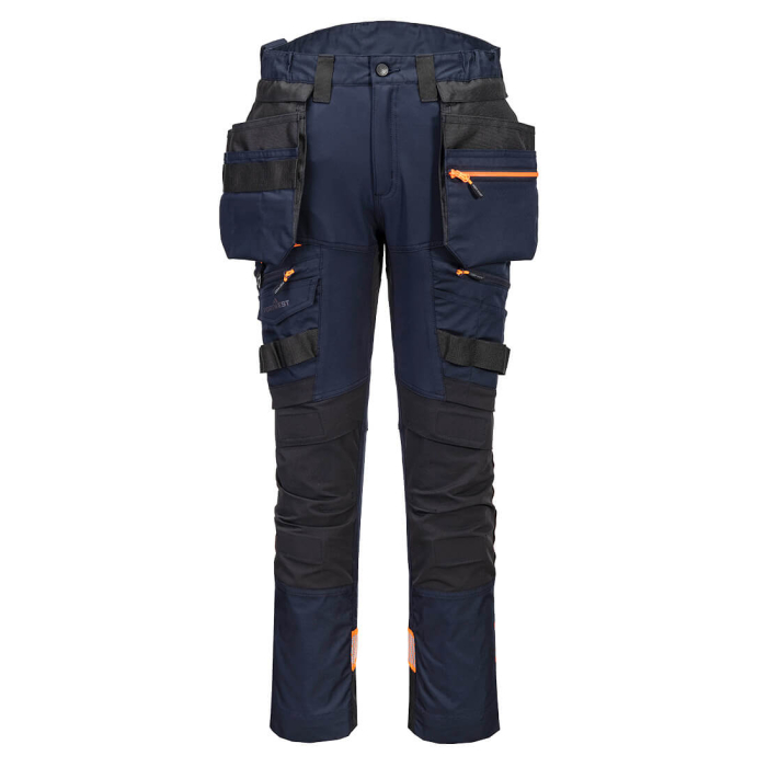 PORTWEST DX4 - 440, Pantaloni de lucru cu buzunare holster detașabile, din poliester și elastan, 270 g/mp [10]