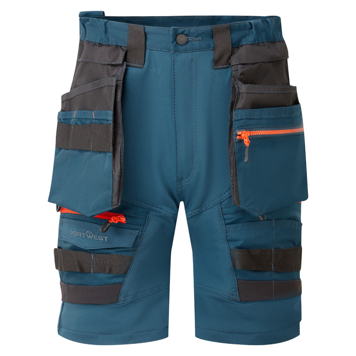 PORTWEST DX4 - 444, Pantaloni scurți cu buzunare holster, din poliester și elastan, 270 g/mp [8]