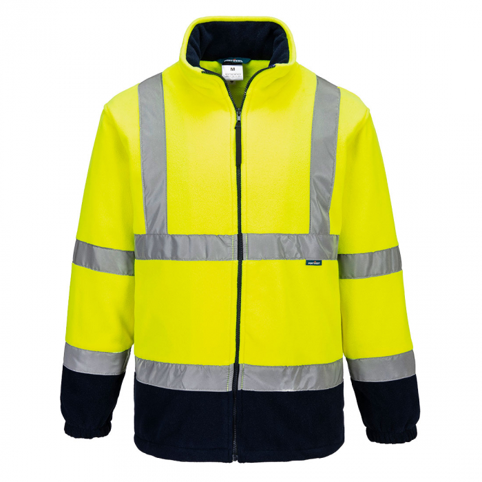 PORTWEST F301, Polar Fleece HI-VIS Contrast din poliester 300 g/mp, căptușit [4]