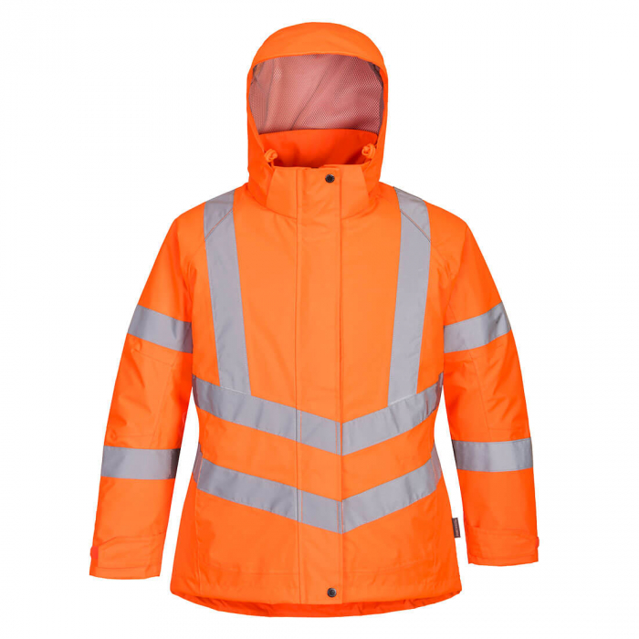 PORTWEST LW74, Jachetă HiVis de iarnă pentru dame din poliester 300D Oxford 190 g/mp, căptușeală poliester 170 g/mp [1]