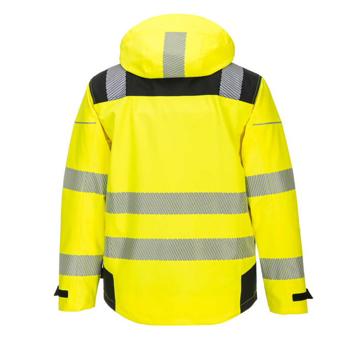 PORTWEST PW360, Jachetă HI-VIS tip Softshell, cu glugă detașabilă, din poliester cu membrană PU, 300 g/mp [2]