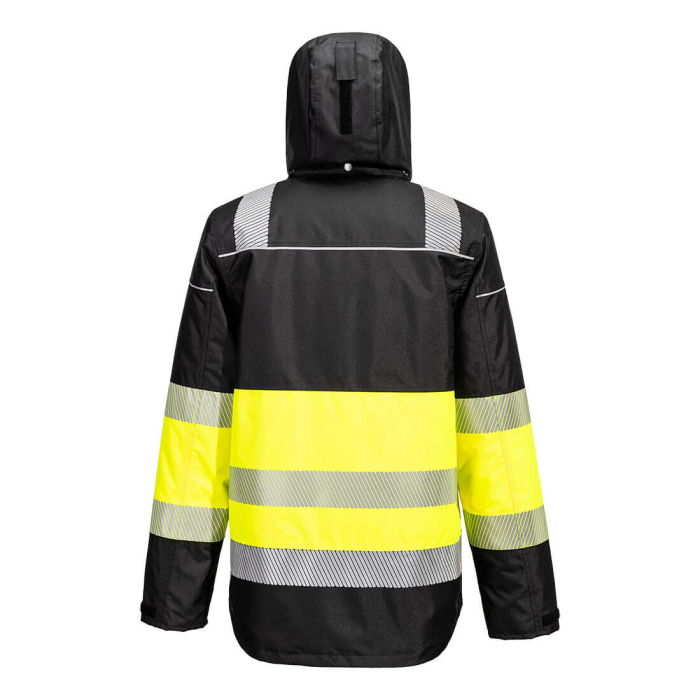 PORTWEST PW364, Jachetă HI-VIS de iarnă, cu glugă detașabilă, din poliester cu căptușeală Insulatex, 300 g/mp [5]