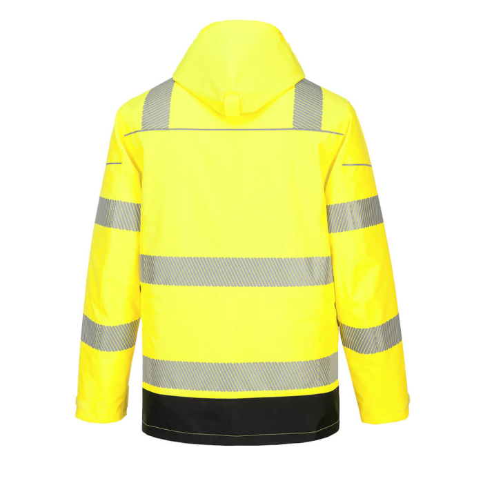 PORTWEST PW367, Jachetă HI-VIS 5-în-1, cu glugă ascunsă, din poliester cu căptușeală fleece, 400 g/mp [2]