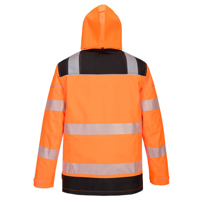 PORTWEST PW367, Jachetă HI-VIS 5-în-1, cu glugă ascunsă, din poliester cu căptușeală fleece, 400 g/mp [5]