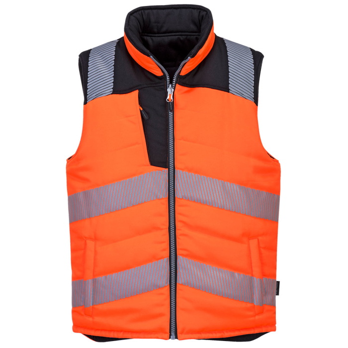 PORTWEST PW374, Vestă HI-VIS reversibilă din policotton, 245 g/mp, căptușeală 300 g/mp [3]