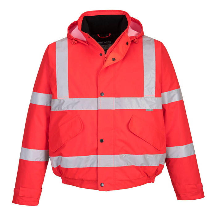 PORTWEST S463, Jachetă Bomber Hi-Vis, impermeabilă, cu căptușeală, Clasa 3 [7]