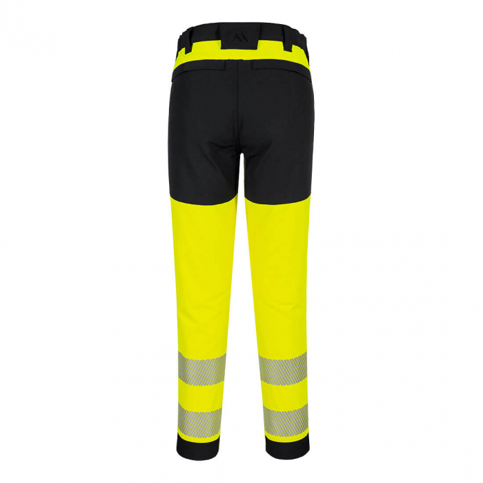 PORTWEST T140, Pantaloni stretch Hi-Vis, din poliester și elastan, 300 g/mp [5]